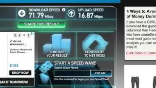 Ethernet vs 5GHz wifi vs 2.4GHz wifi speed test