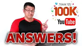 📺 YouTube 100k Subscribers Q&A  - THE ANSWERS! - 🥈(Silver Play Button Unboxing)