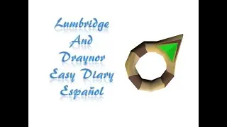 Lumbridge And Draynor Easy Diary