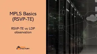 RSVP-TE vs LDP observation | MPLS Basics (RSVP-TE)