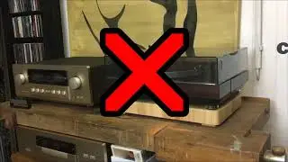 why put a wooden board ( aptitlig ) under your turntable?