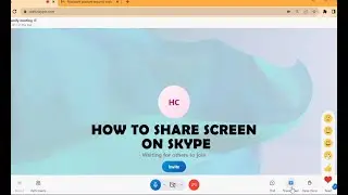 How to share screen on Skype (Easy Method)