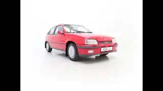 An Original Hot Hatch Vauxhall Astra GTE Mk2 8V with Full History - SOLD!