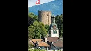 Hermance Village|Baroque church of Saint George|Canton of Geneva|Switzerland-France Border|