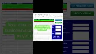 Learn VBA and Get better data so you can make better decisions! 