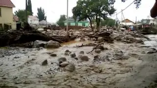 Сель в Алматы: новое видео