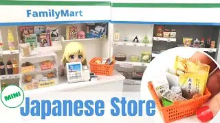 Miniature Japanese Convenience Store - ASMR Re-Ment Unboxing-Whisper, Crinkly Plastic, Tingles