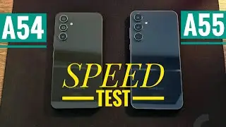 Samsung Galaxy A55 VS Galaxy A54 SPEED TEST