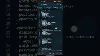 How to make sliding border with scrolling container in html css and JavaScript||code in description
