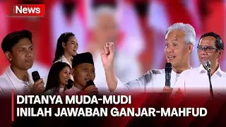 Generasi Muda Berikan Pertanyaan, Inilah Jawaban Ganjar-Mahfud