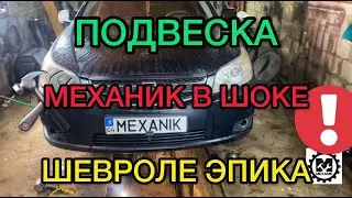 Подвеска Шевроле Эпика появился стук. Замена втулок стабилизатора Chevrolet Epica своими руками