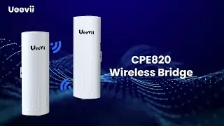 How to Pair UeeVii CPE820 Wireless Bridge?