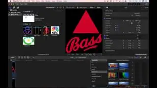 how to place multiple logos in a video using fcpx