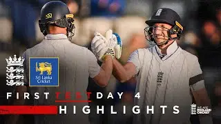 Root's 62* Leads England To Victory | Highlights - England v Sri Lanka Day 4 | Rothesay Test 2024