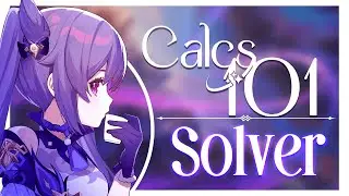 Calcs 101 - Episode 8: Solver