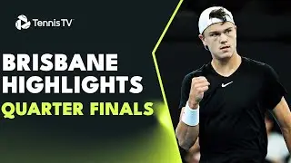 Nadal vs Thompson Thriller, Rune, Dimitrov & More! | Brisbane 2024 Quarter-Finals Highlights