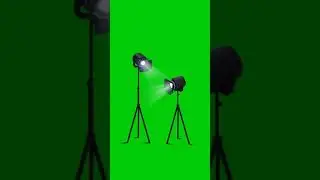 STAGE LIGHTS animation green screen (no copyright)