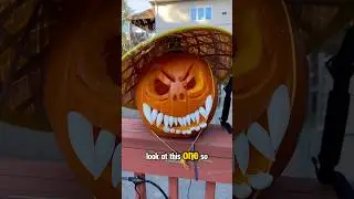 Taking pumpkin carving into next level!!!!! Adding 3D printed teeth 🦷