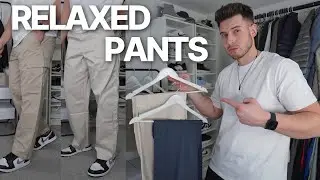 HUGE Relaxed/Loose Fit Pants Try-On Haul (Cargo, Worker, Smart & Plisse Pants)