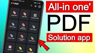 All in one PDF Solution app free 2024