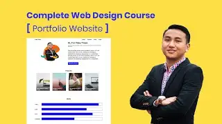 Portfolio Website Design with HTML and CSS [ Complete Web Design Course ]