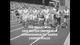 Marathon-Dave Power,1958 Commonwealth Games,Cardiff