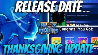 Blox Fruits Thanksgiving Update!! Official Release Date & More.. (NEW KITSUNE LEAK)