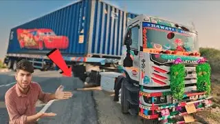 truck vlog india 😎 गाड़ी का टायर हो गया गायब 😱