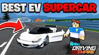 This New EV HYPERCAR Is A Track BEAST In Roblox Driving Empire! (UPDATE)