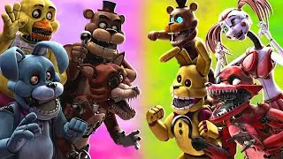 [SFM FNaF] Stylized vs Fazbear Frights