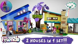 LEGO Friends Olly and Paisley's Family Houses 🏠🏡