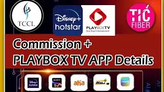 Tic Fiber 25 OTT Apps Commission + PLAYBOX TV App Activation Details - Disney Hotstar Super Plan