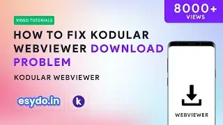 How to fix Kodular Webviewer download Problem ||  Webviewer Tutorial Part 10