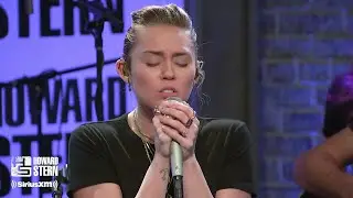 Miley Cyrus “Wrecking Ball” on the Stern Show (2017)