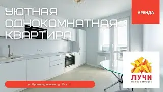 Уютная однокомнатная квартира в ЖК 