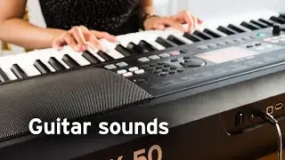 Korg EK-50 Features - Guitar sounds