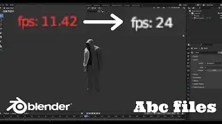 Making abc files faster (2 mins) - Blender tutorial