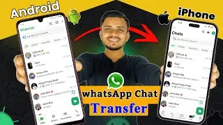 How to transfer whatsapp chats from android to iphone in Minutes | WhatsApp Transfer 2025