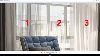 Vizu- 3 ways to create transparent curtains in Vray - خامة الستارة الشفافة ب3طرق مختلفة بالفيراى