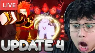 [🔴LIVE] UPDATE 4 GRIND (NEW SECRET SHINY GRIND) - Anime Defenders