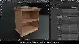 Blender 3D - Ultimate Kitchen Cabinet Generator - Geometry Node