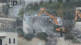 Israeli military demolishes Palestinian home in Jerusalem | AFP