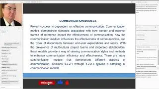 Communication Models | Project Management Professional | PMP