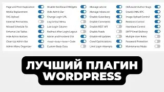 ЛУЧШИЙ ПЛАГИН WORDPRESS 2024 ГОДА |  Admin & Site Enhancements (ASE)