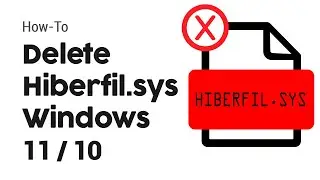 Delete Hiberfil.sys File in Windows 11 / 10 Using Command Prompt, The Hibernate Option File