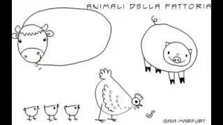 Disegno...gli animali della fattoria