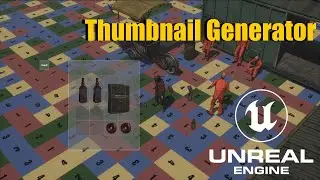 Thumbnail Generator in UE5. Downloads for Patrons