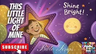 This Little Light Of Mine | Shine My Light So Bright! | Fun Kids Song | Pebble Pop Kids