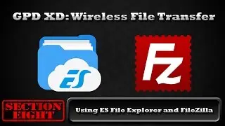 GPD XD - Wireless File Transfer