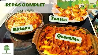 3 recettes RAPIDES : Toasts au chèvre, Quenelles, Gâteau à l'ananas | LUNDI VERT n°221